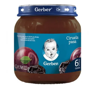 Colado Gerber Ciruela Pasa 113gr