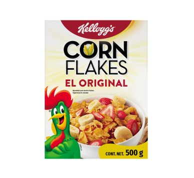 *CEREAL CORN FLAKES 500g (BT/16).