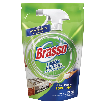 Brasso Antigrasa Fusion Natural 400mL