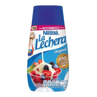 Leche condensada La Lechera botella 335g