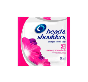 Shampo Head & Shoulders Suave y Manejable 18 mL