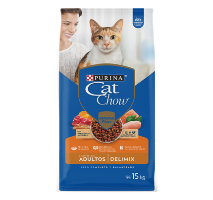 Alimento Cat Chow Delimix Saco  15kg