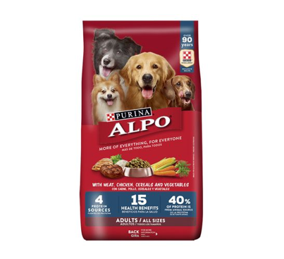 Alimento para Perro Adulto, Purina Alpo, Saco 20 kg