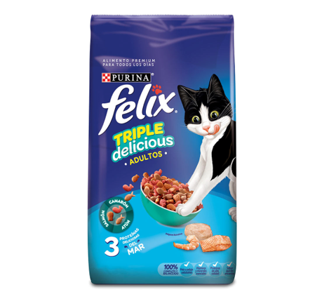 Alimento Gato Felix Delicias del Mar 1.5kg