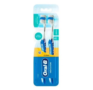 Cepillo Dental Oral B Indicator 2 Pack Medio