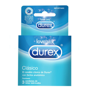 Condon Durex Classic caja 3 unidades