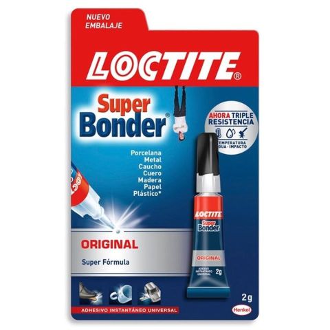 Pegamento Super Bonder Original Loctite 2g