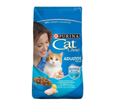 Alimento gato Cat Chow  Pescado y Mariscos 500g