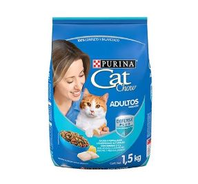 Alimento de gato Cat Chow pescado 1.5 KG