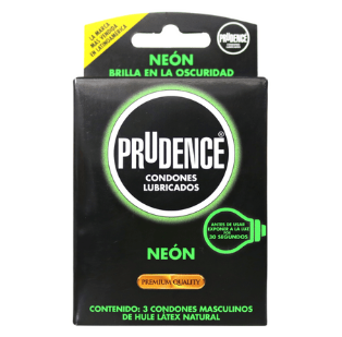 Condon Prudence Verde Neon  3 Unidades 
