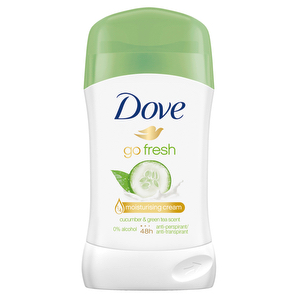 Desodorante Dove barra pepino y te verde 50g