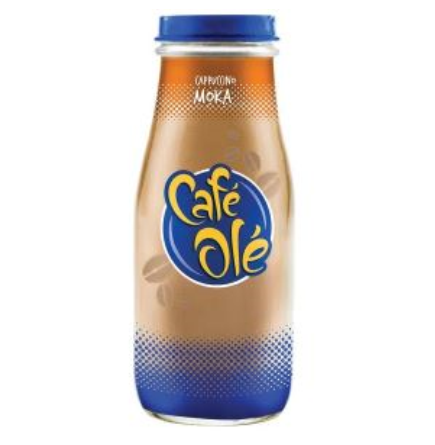 Cappuccino Moka Cafe Ole vidrio 281mL