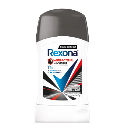 Desodorante Rexona Barra Antibac+ Invisible 50g