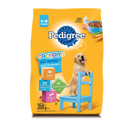 Alimento Pedigree Cachorro 350g