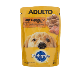 Pedrigree Adulto Cordero 100g