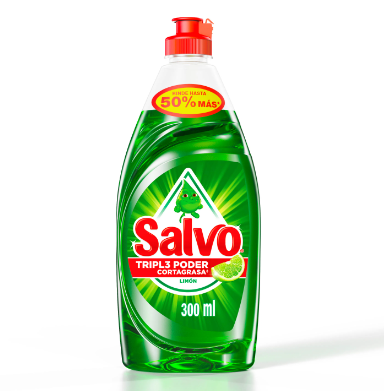 Lavaplatos Liquido Salvo 300mL