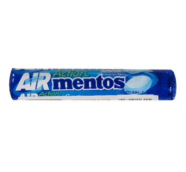 Menta Mentos Air Action  Masticable 11 unidades