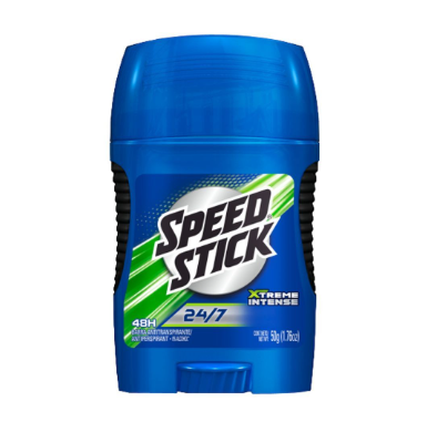 Desod. Speed Stick Barra, Extreme Intense 50g