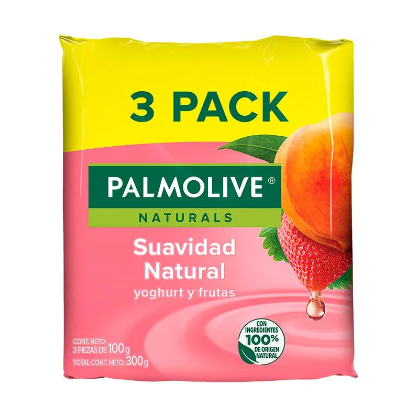 Jabón Palmolive Yogurt y Frutas 3Pack 300g