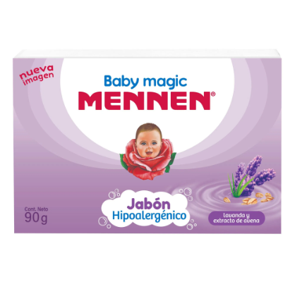 Jabon Mennen Baby Magic Lavanda y Avena 90g