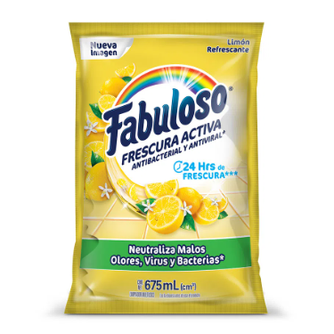 Desinfectante Fabuloso Limon refrescante 675ml