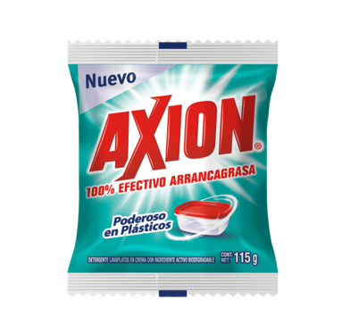 Jabón Axion   Disco Poderoso en Plástico 115g
