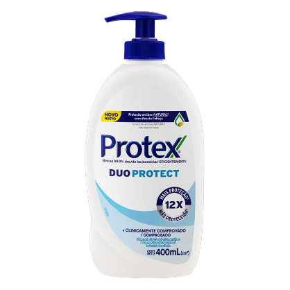Jabon Liquido Protex Duo Protec 400mL