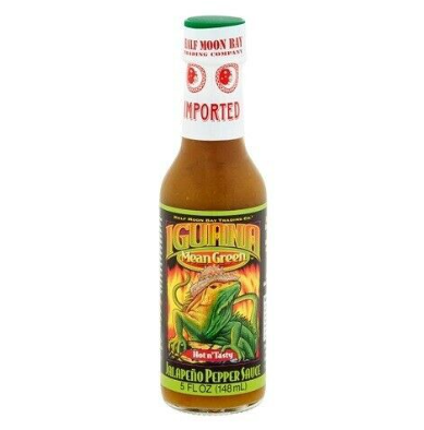 SALSA PICANTE JALAPEÑO IGUANA GREEN 148 ML