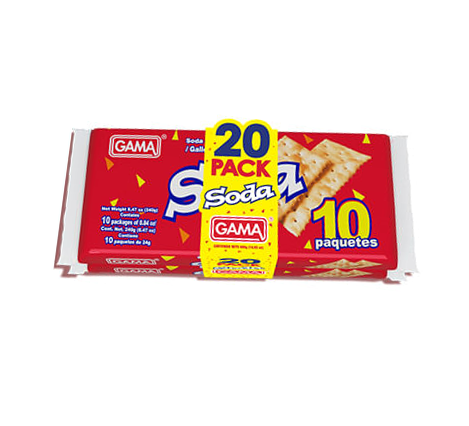 Galleta Soda Gama 2 Pack  Cuetara