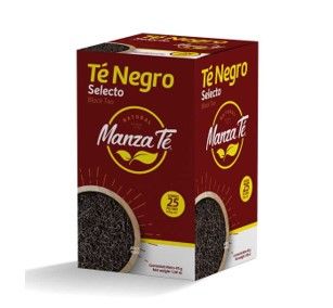 Té Negro, Marca Manza Té, Bolsa 25U