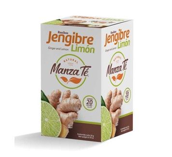 Manza te Rooibos Jenjibre Limon 20g