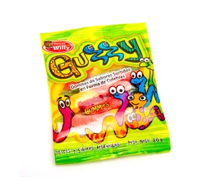 Gomitas Guzzy Willy 20gr