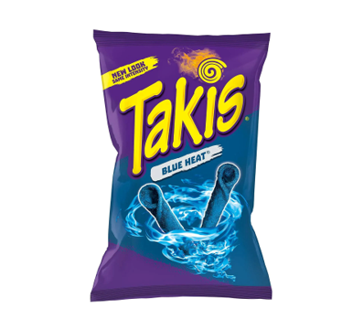 Takis Blue Heat, Marca Barcel, 56g