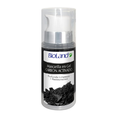 Mascarilla Gel Carbon Activado Bioland 150ml