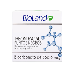 Jabón Facial Bocarbonato Bioland 110g