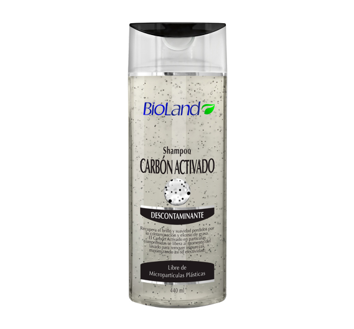 Shampoo Carbon Activado Sin Sal Bioland 440mL