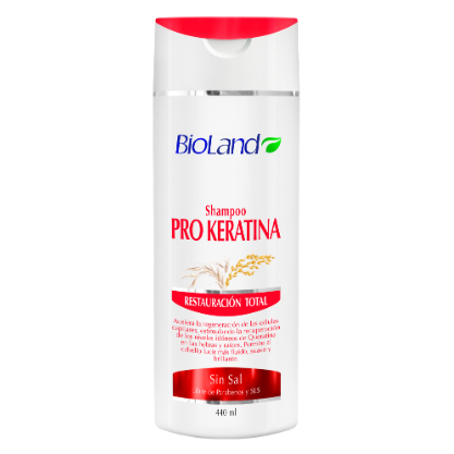 Shampoo Pro Keratina Bioland 440ml