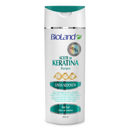 Shampo Aceite Keratina Bioland 400 ml