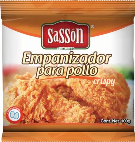 Empanizador pollo Sasson crispy 100g