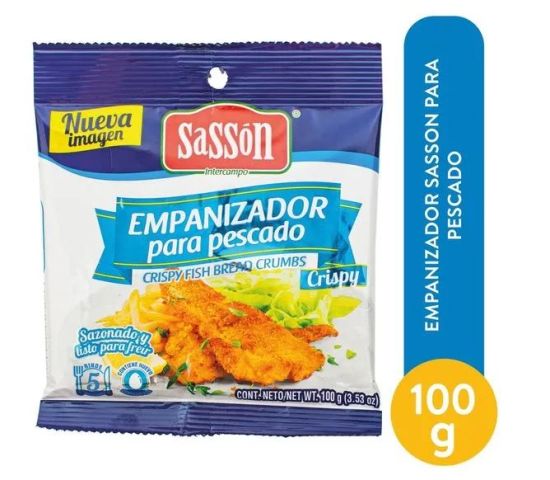 Empanizador para pescado Sasson bolsa 100g