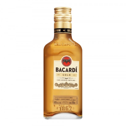 RON BACARDI ORO 200 ML (CUARTA)