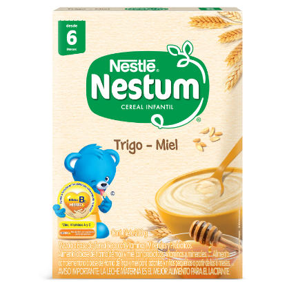Cereal Nestum Trigo con Miel, Marca Nestlé, 200 g