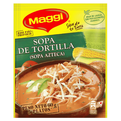 Sopa de tortilla maggi 60g