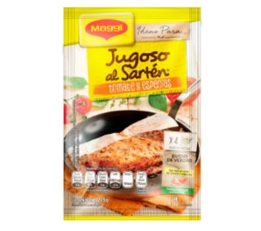 Jugoso Al Sartén Tomate y Especies 21.5g