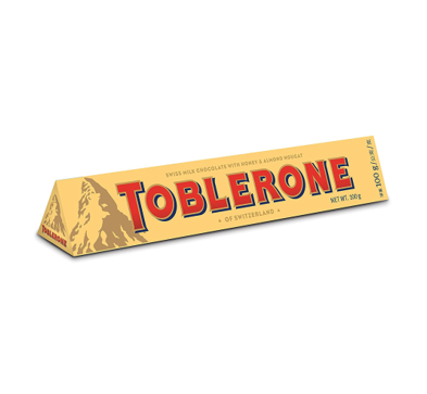 Chocolate toblerone almond nougat 100g