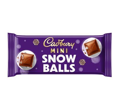 Chocolate Cadbury mini snow 110 g
