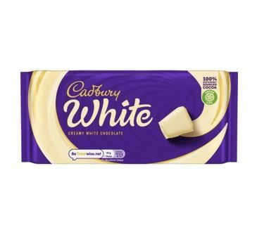 Chocolate Cadbury Blanco, 90g