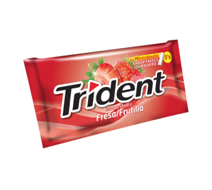 Trident Fresa Sin Azúcar 8.5g