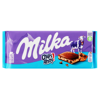 Chocolate Milka Chips Ahoy 100g