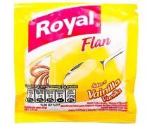 Flan vainilla marca royal sobre 40gr